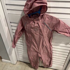 2T LL bean Girl Rain Bunting suit Pink
